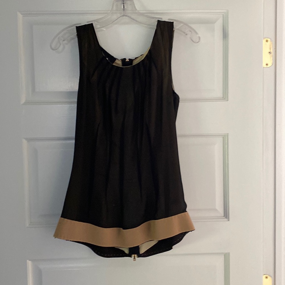Dolce & Cabanna D&G Black Size 42 Sleeveless Top